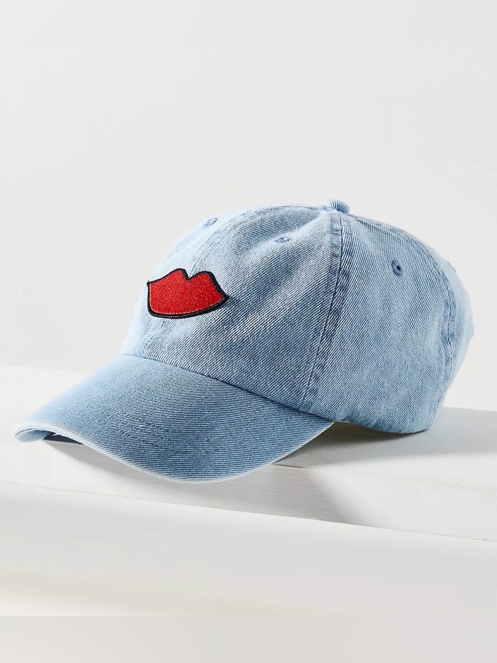 Clare V Denim Baseball Cap NWT